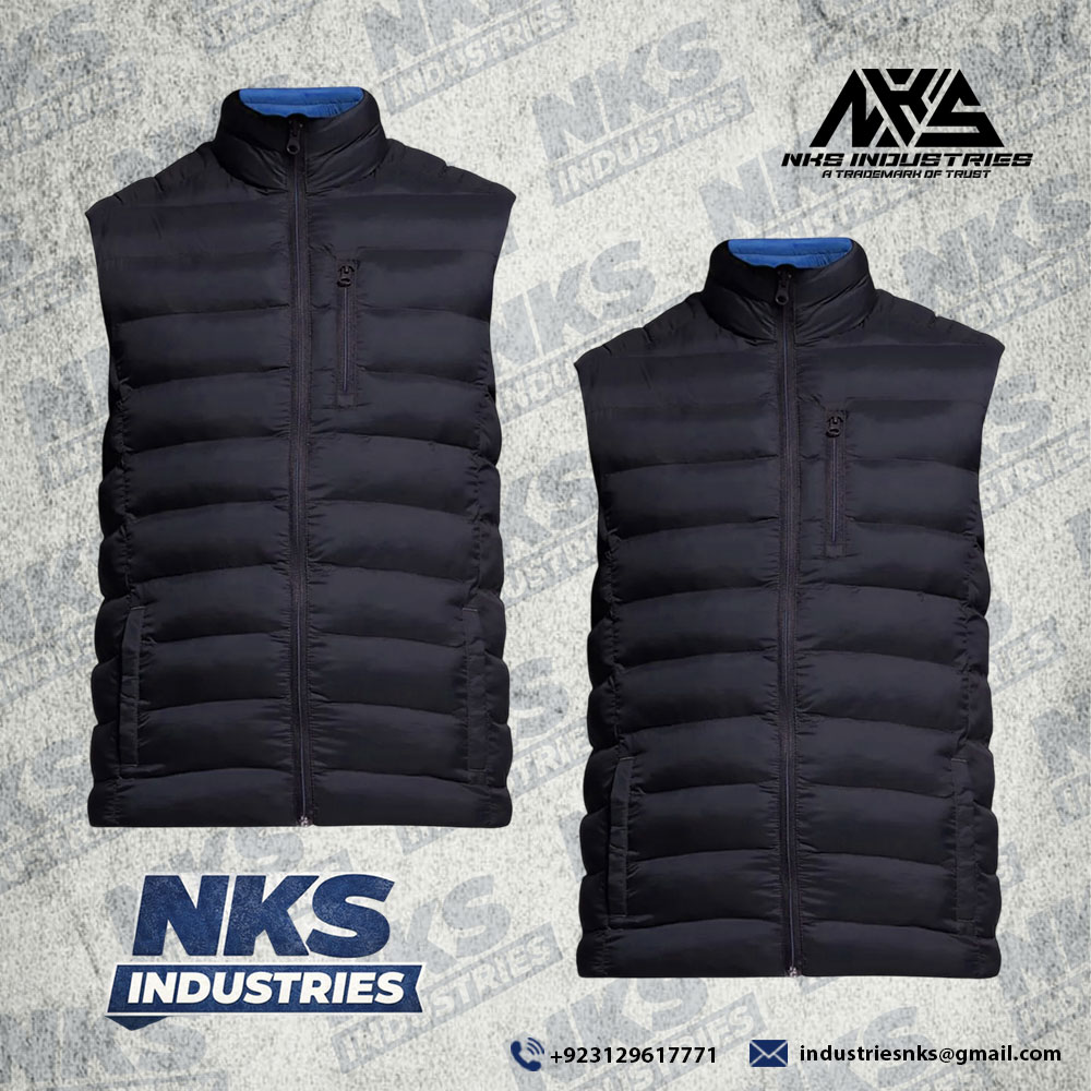Half-Sleeve Puffer Jackets